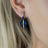 Majesty Calla Earrings - Blue