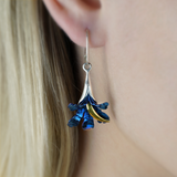 Lily Earrings - Blue