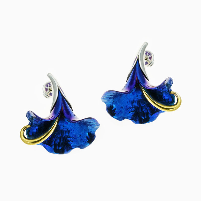 Calla Melody Earrings - Blue