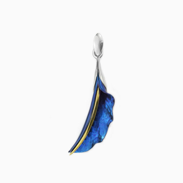 Mystery Calla Pendant - Blue