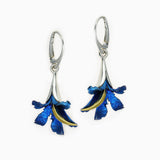 Lily Earrings - Blue