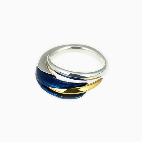 Filament Calla Ring - Blue