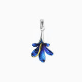 Lily Pendant - Blue