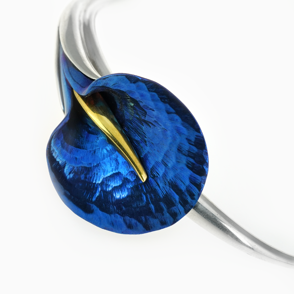 Open Calla Bracelet - Blue