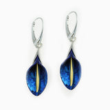 Majesty Calla Earrings - Blue