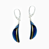 Eclipse Calla Earrings - Blue