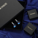 Rainy Calla Earrings - Blue