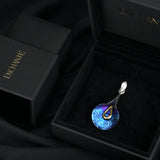 Rainy Calla Pendant - Blue