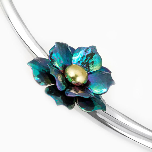 Water Lily Necklace - Green