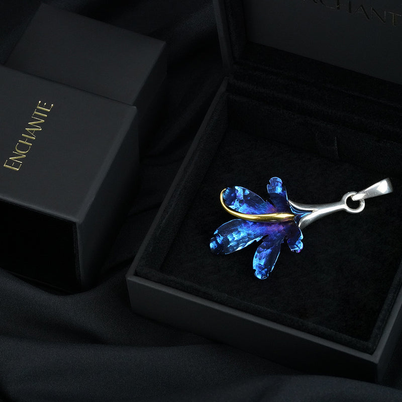 Lily Pendant - Blue