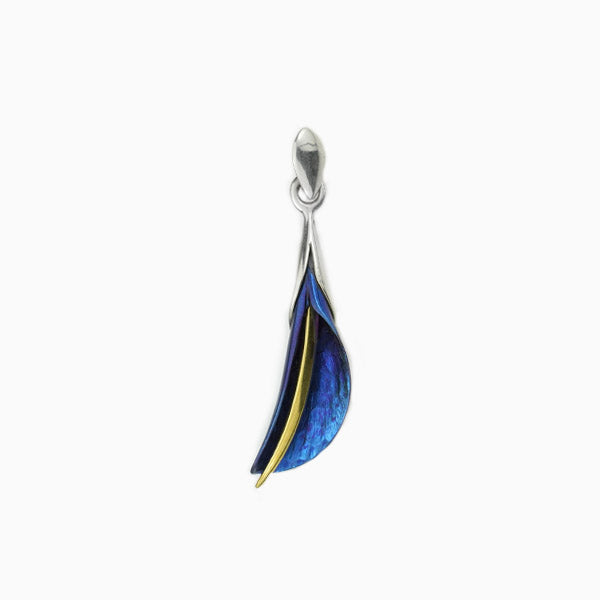 Eclipse Calla Pendant - Blue