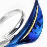 Eclipse Calla Ring - Blue