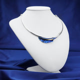 Mystery Calla Necklace - Blue