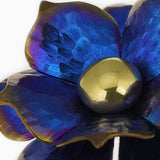 Water Lily Pendant - Blue