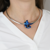 Calla Melody Necklace - Blue