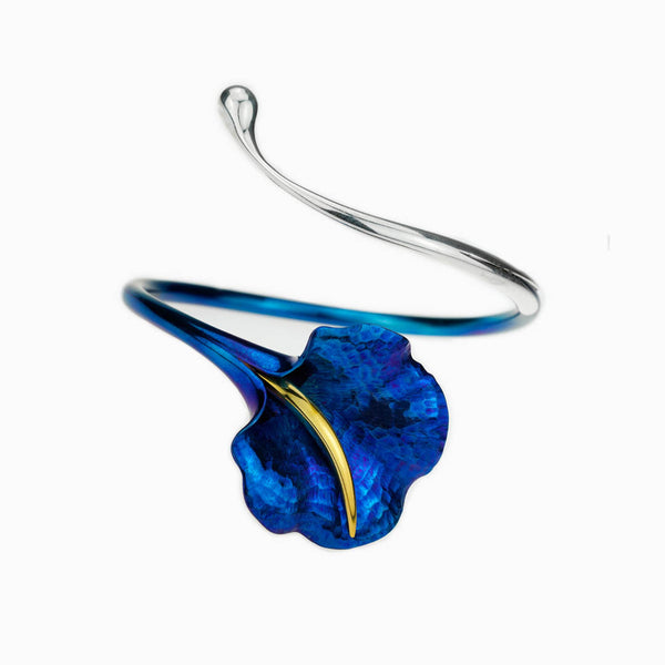 Curly Calla Bracelet - Blue