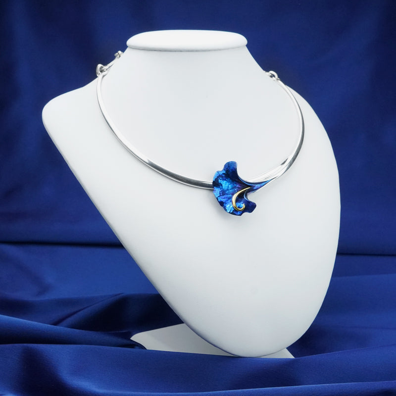 Calla Melody Necklace - Blue