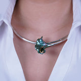 Calla Melody Necklace - Green