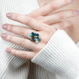 Calla Melody Ring - Green