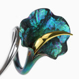 Curly Calla Ring - Green