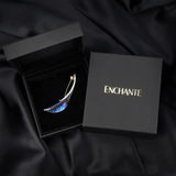 Eclipse Calla Brooch - Blue