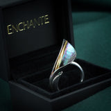 Eclipse Calla Ring - Green