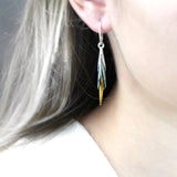 Filament Calla Earrings - Green