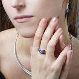 Filament Calla Ring - Blue