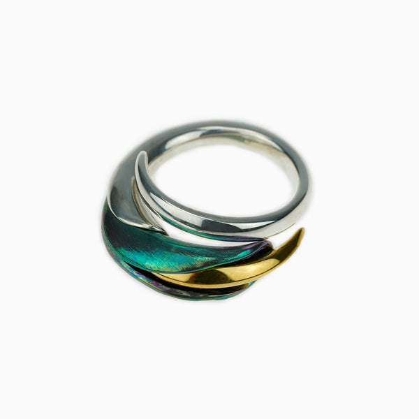 Filament Calla Ring - Green