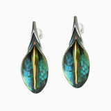 Majesty Calla Earrings - Green