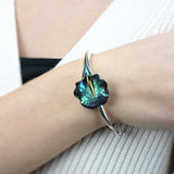 Ornate Calla Bracelet - Green