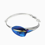 Long Calla Bracelet - Blue