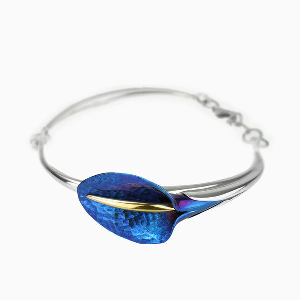 Long Calla Bracelet - Blue