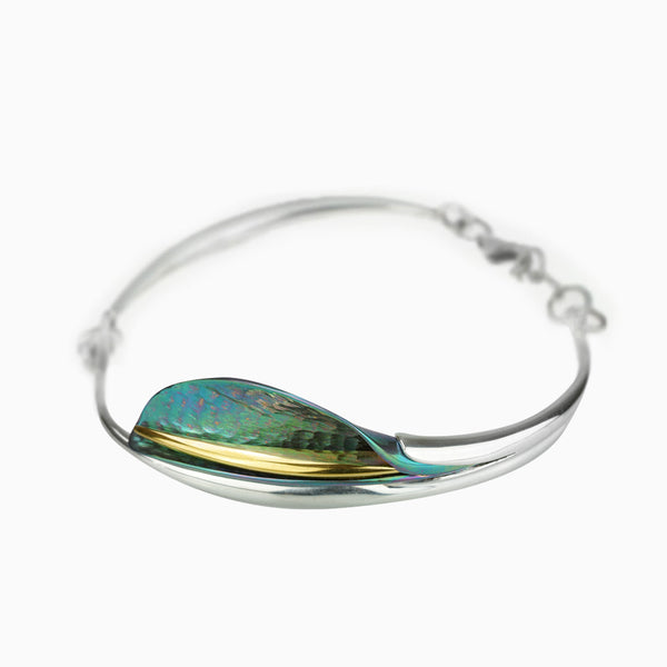 Eclipse Calla Bracelet - Green