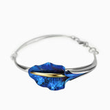 Wavy Calla Bracelet - Blue