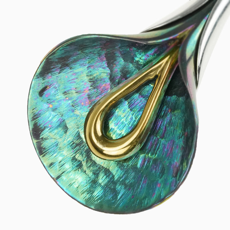 Rainy Calla Pendant - Green