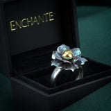 Water Lily Ring - Green