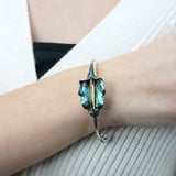 Wavy Calla Bracelet - Green